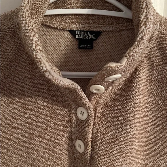 Eddie Bauer Brown Turtleneck Sweater - Picture 2 of 5